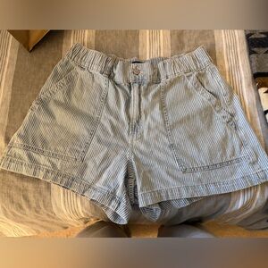 GAP Denim Striped Shorts